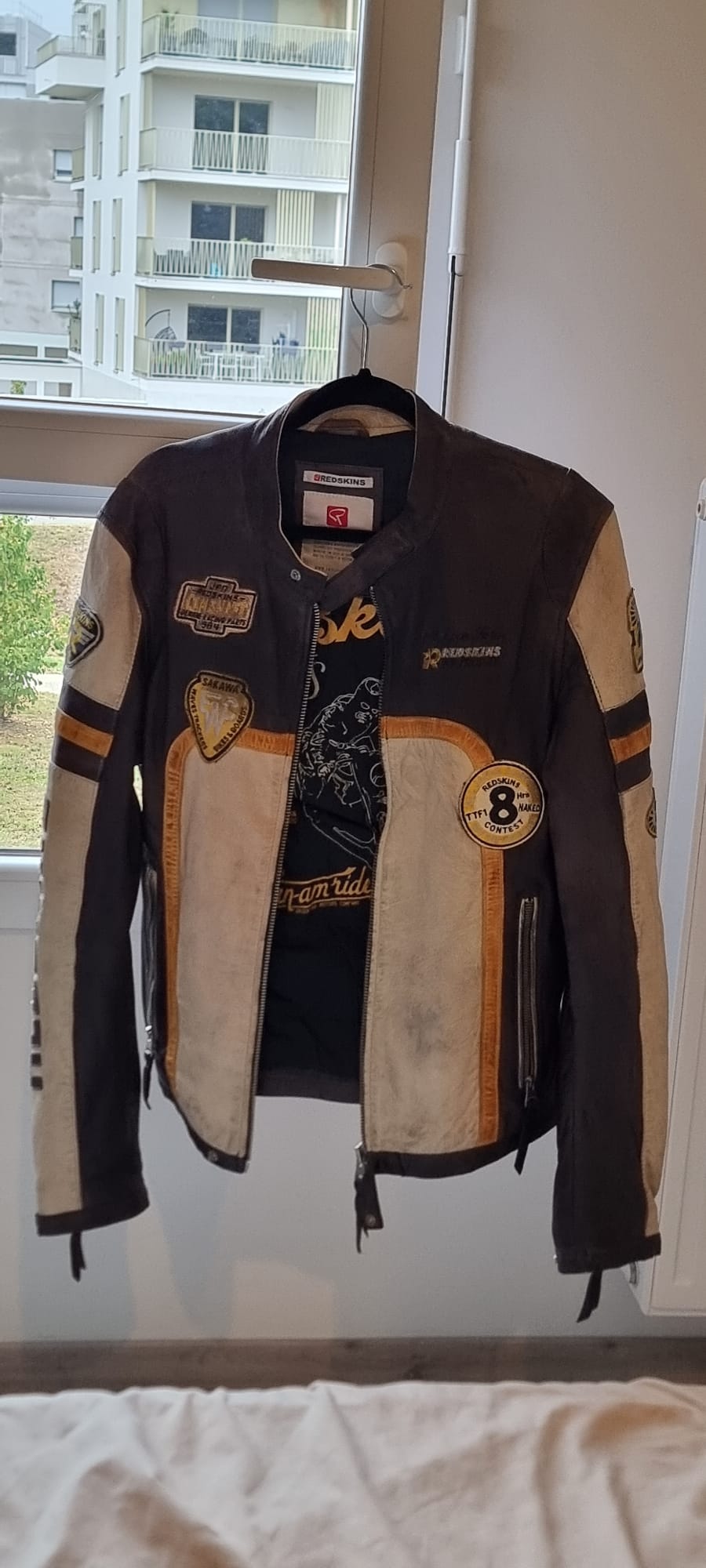 Veste 100% cuir de mouton Redskins