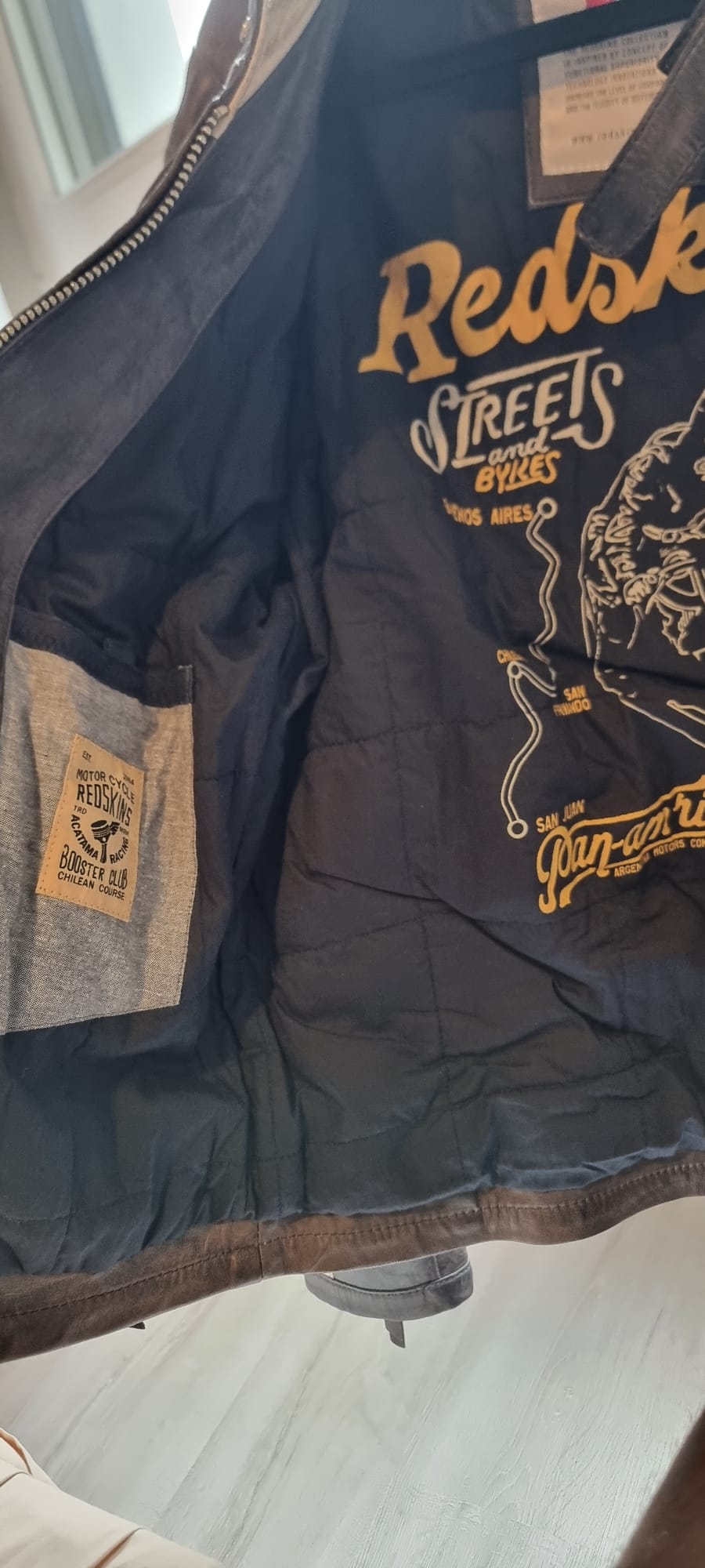 Veste 100% cuir de mouton Redskins