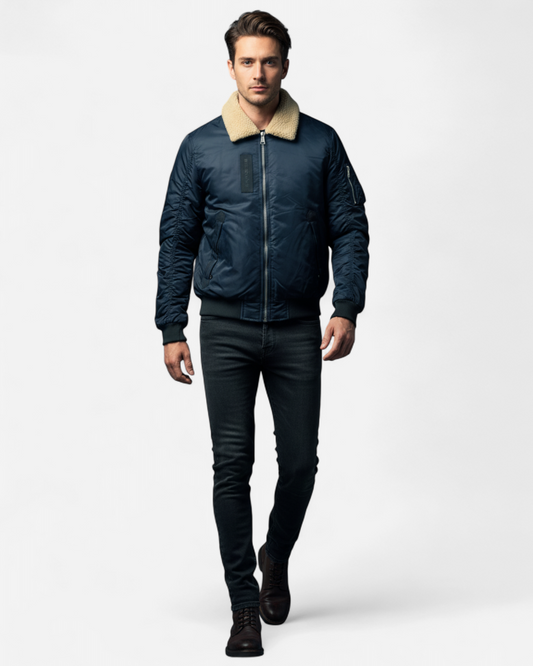 Bombers bleu marine Redskins HERMITAGE ALLPORT