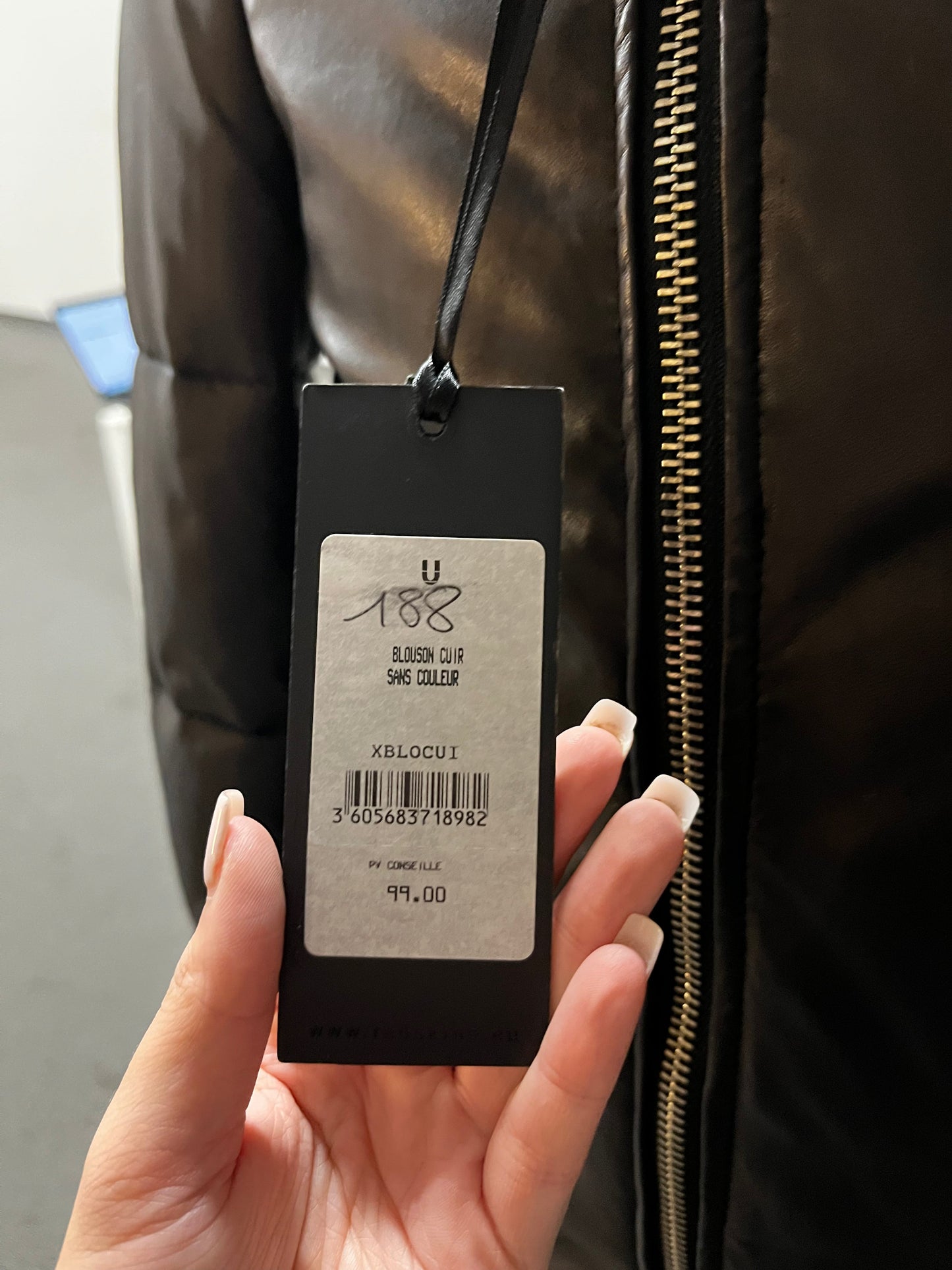 Blouson en cuir CARTEL STONES