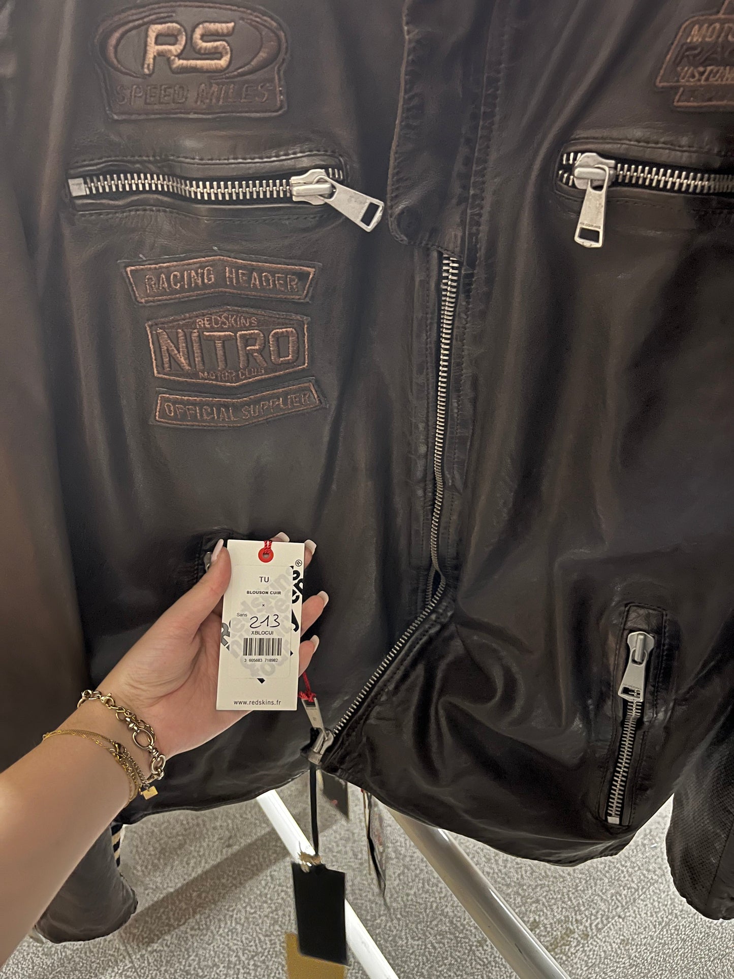 Cuir marron NITRO BARCELONA