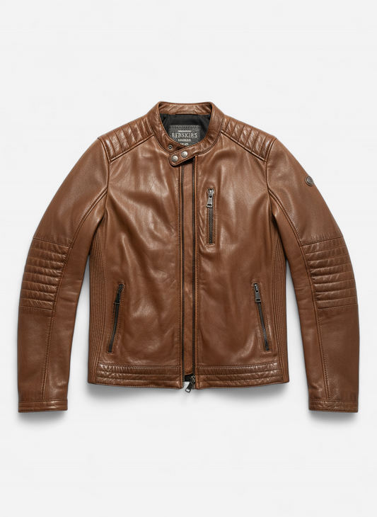 Veste cuir en excellent état ( neuve )