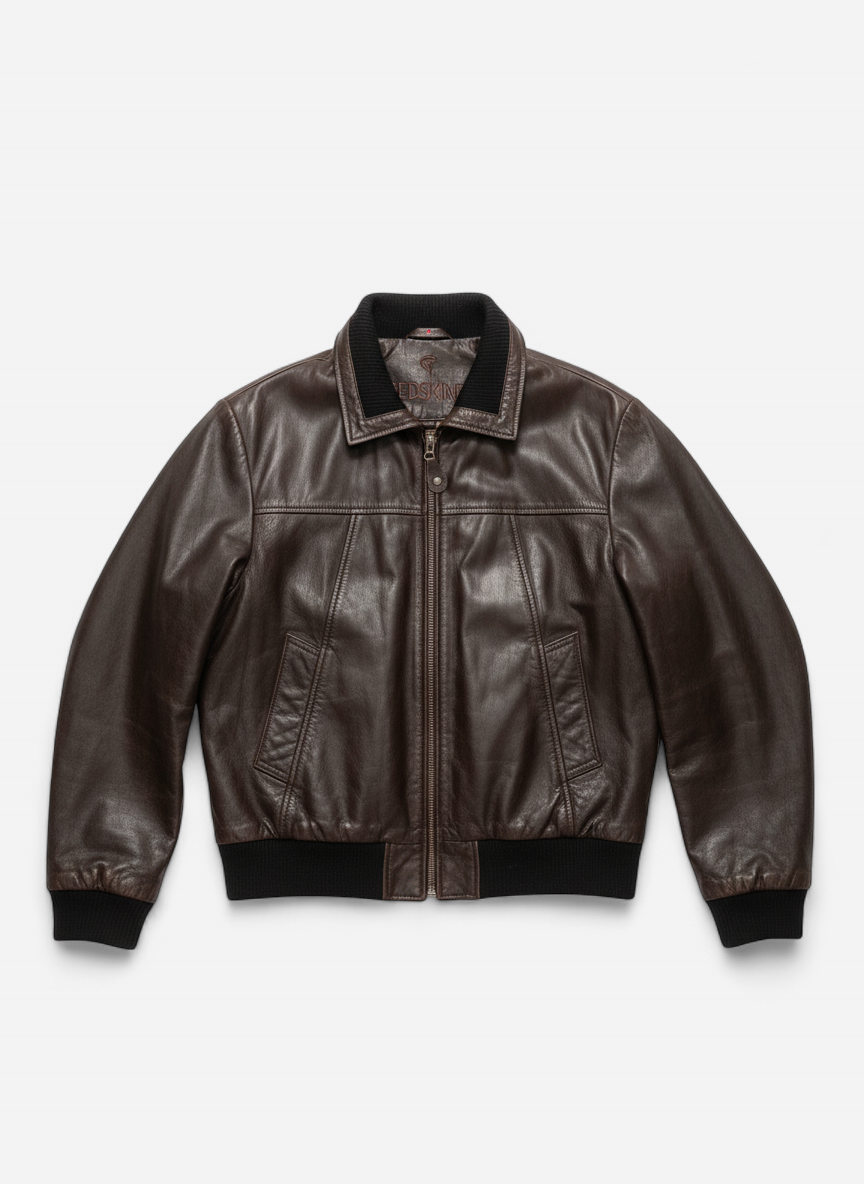 Blouson cuir RedSkins coupe aviateur Authentique
