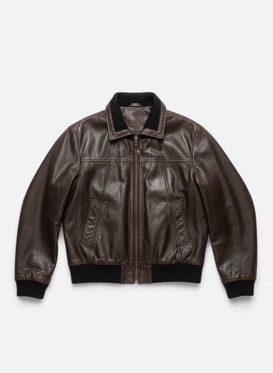 Blouson cuir RedSkins coupe aviateur Authentique
