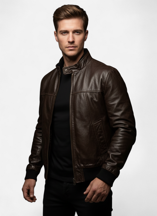 Blouson cuir RedSkins coupe aviateur Authentique