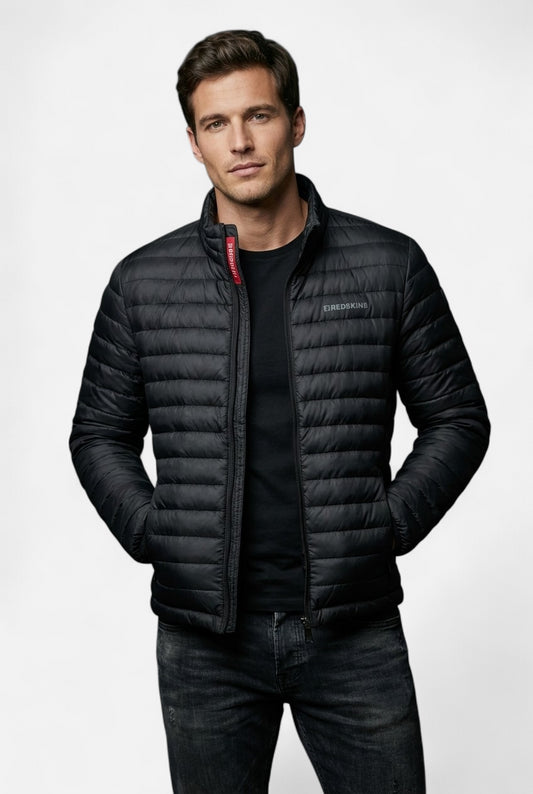 Doudoune noir redskins