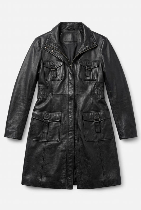 Manteau long vintage années 80/90