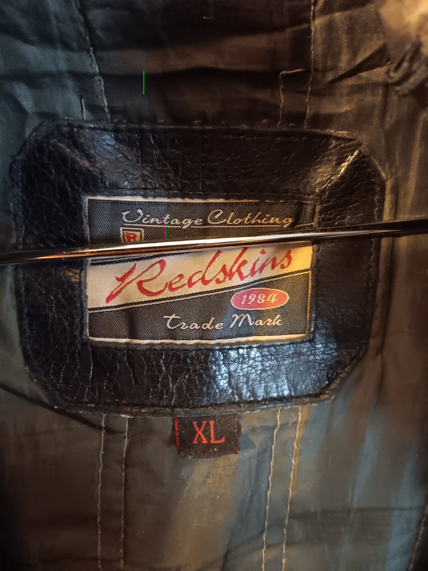 Blouson cuir noir mirage