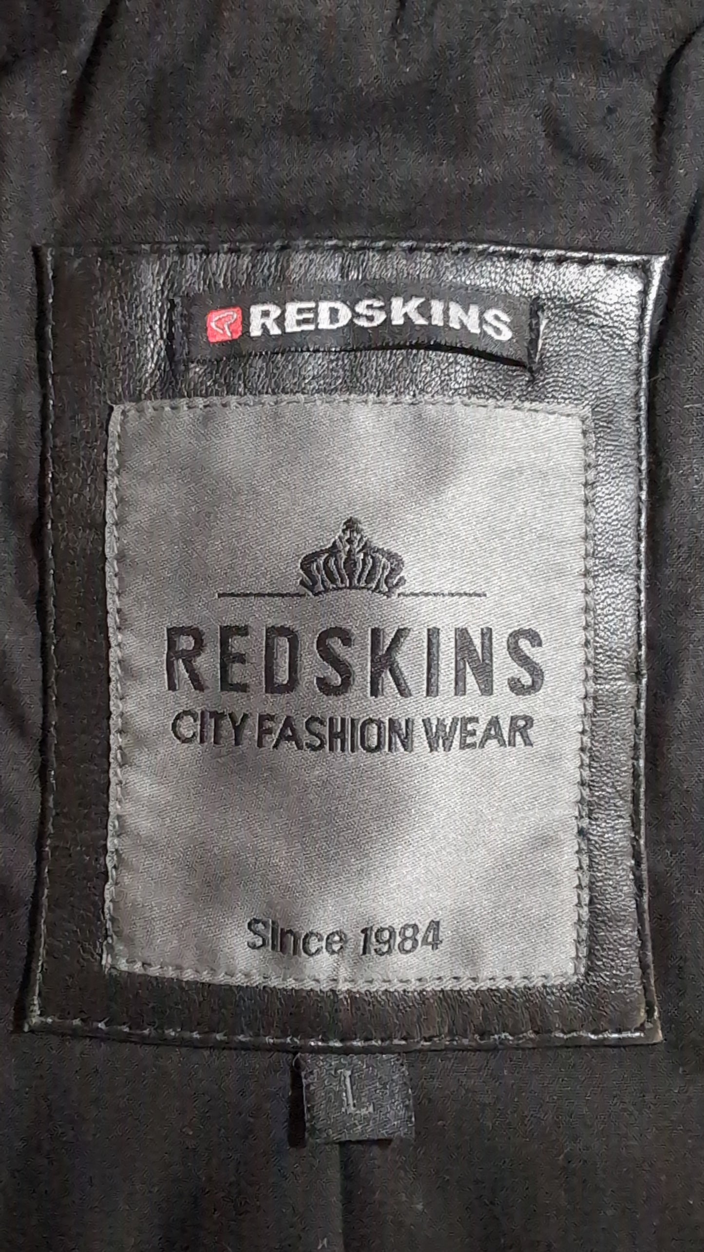 Veste en cuir noire BALBOA HOLSTER