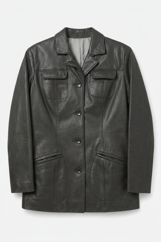 Veste cuir femme