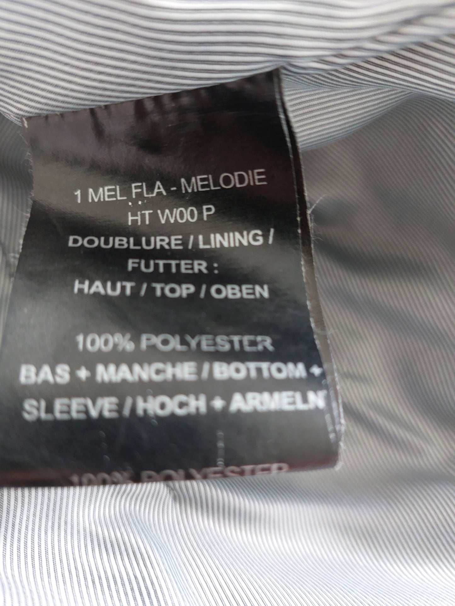 Veste cuir femme