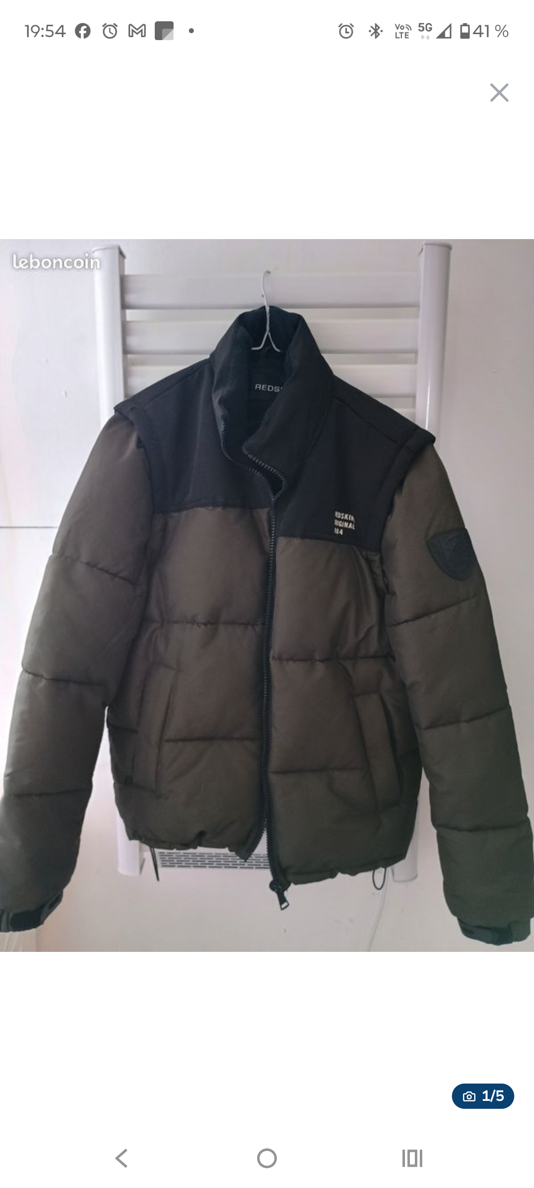 manteau redskins original 1984