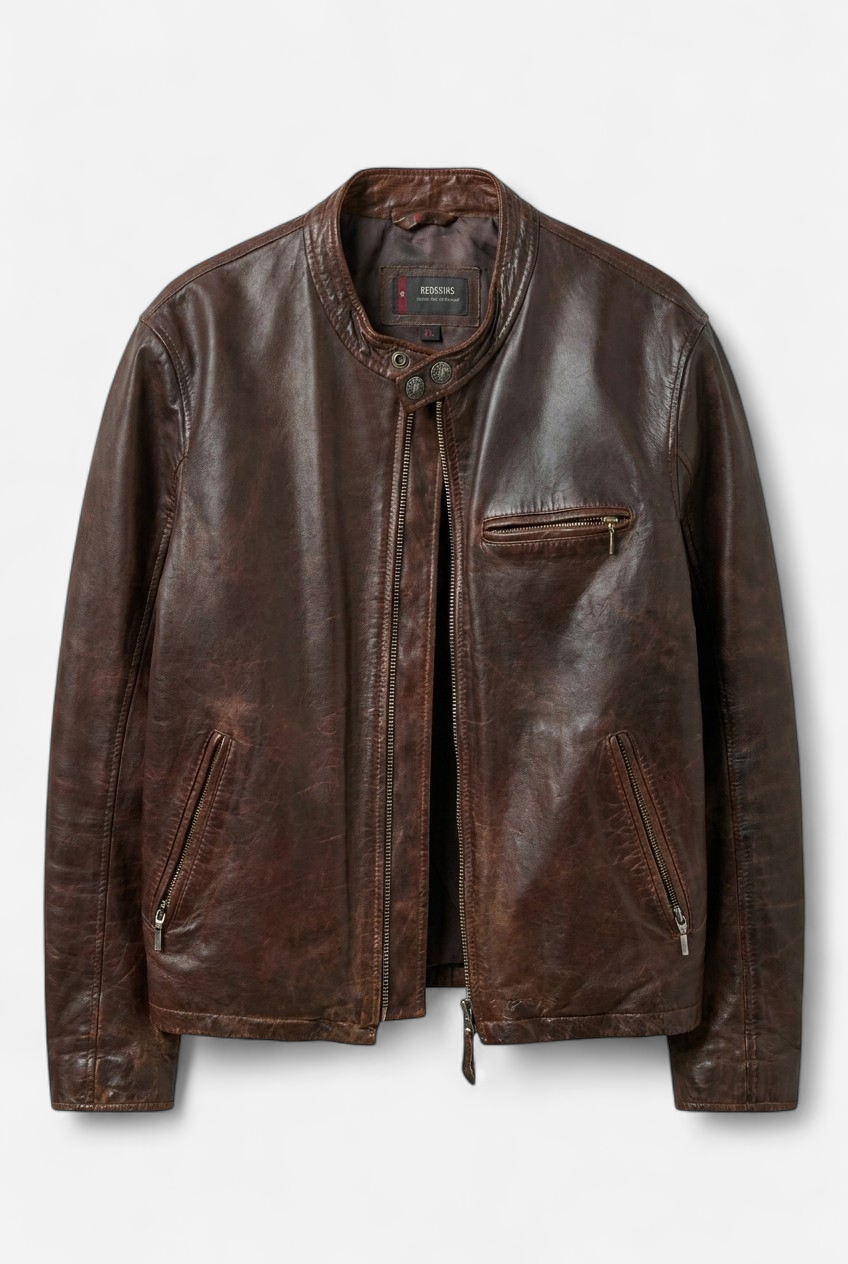 Blouson cuir KARTING CALISTA
