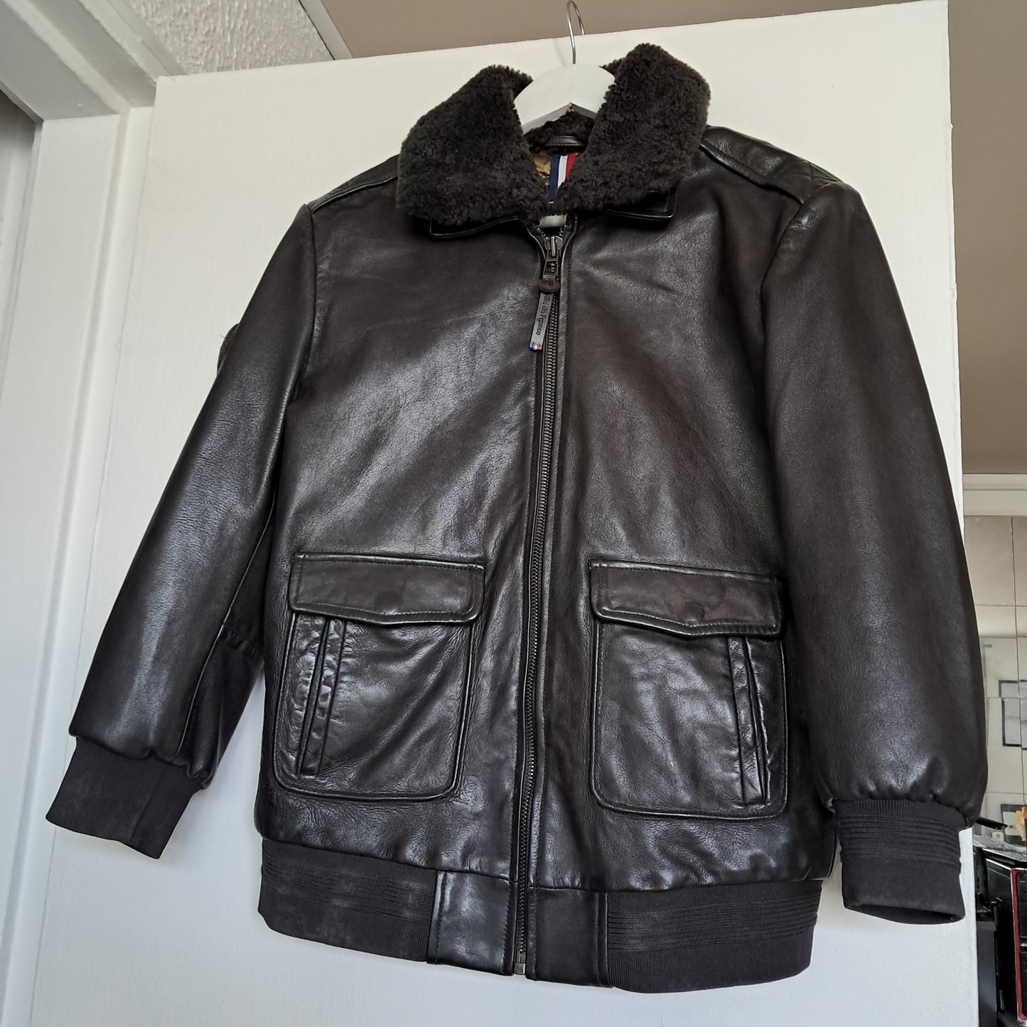 Blouson en cuir