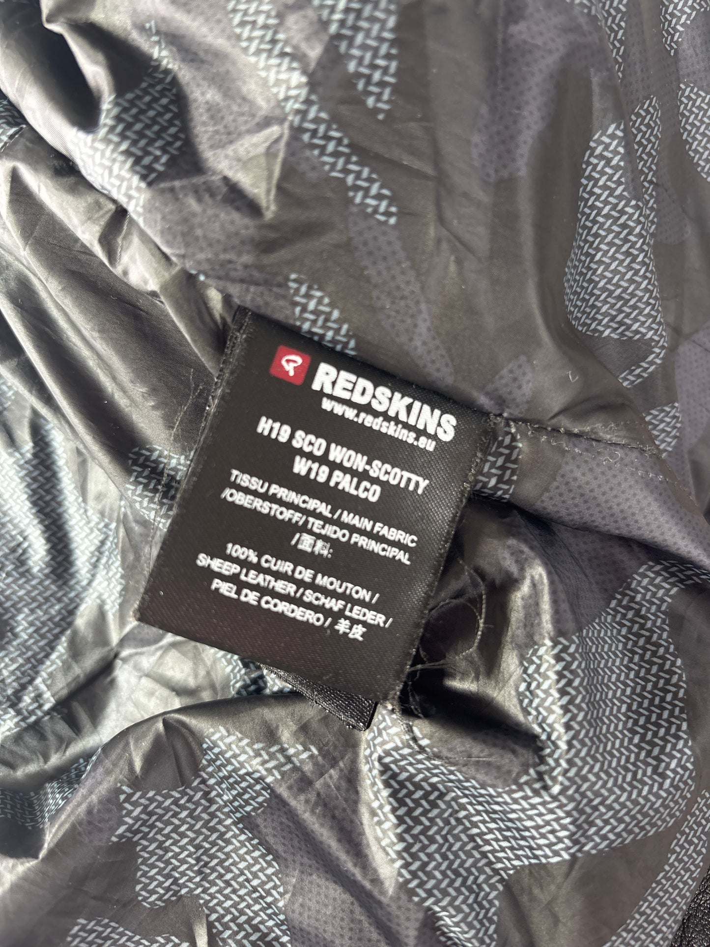 Blouson Perfecto cuir Redskins