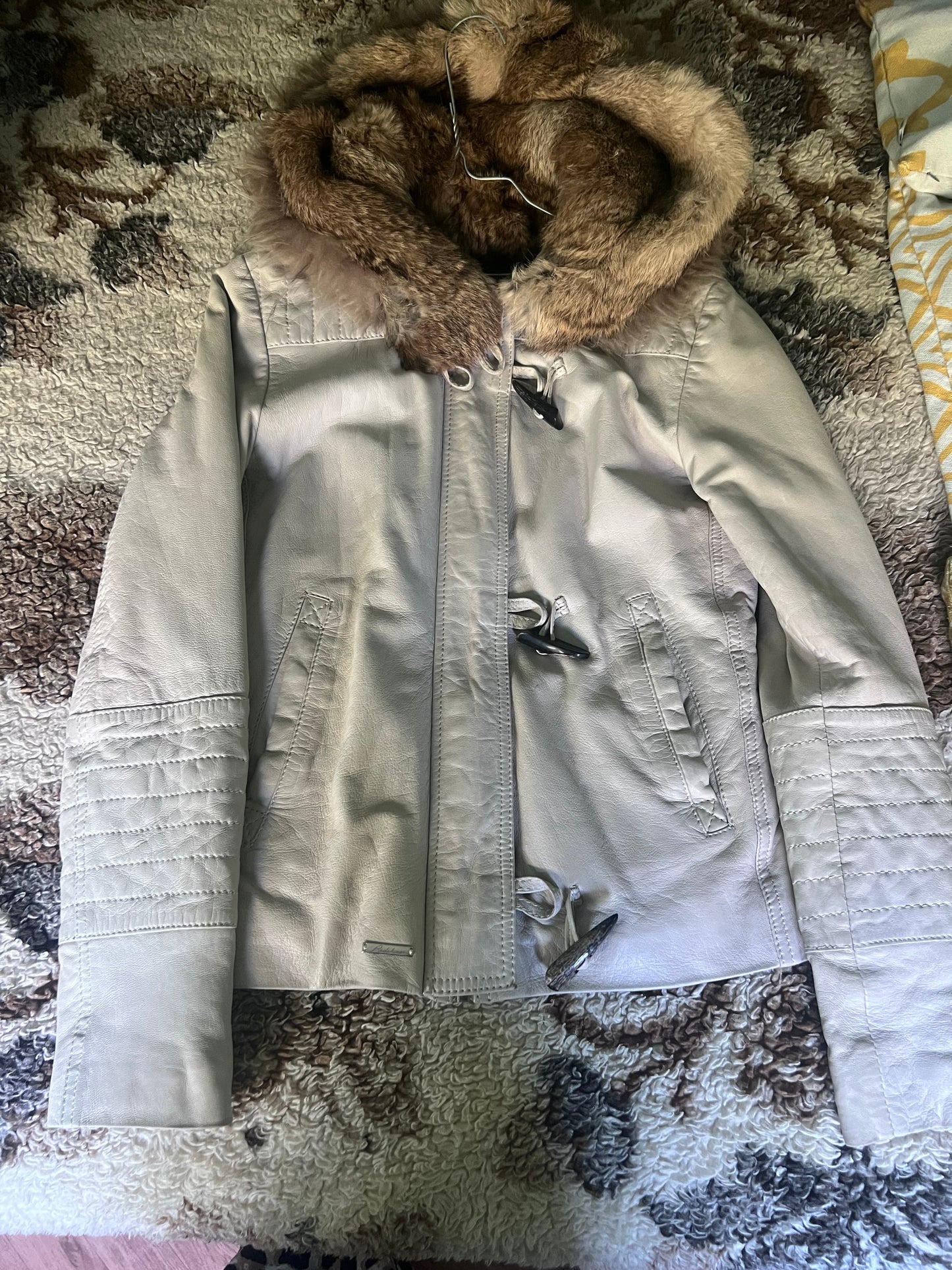 Manteau en cuir