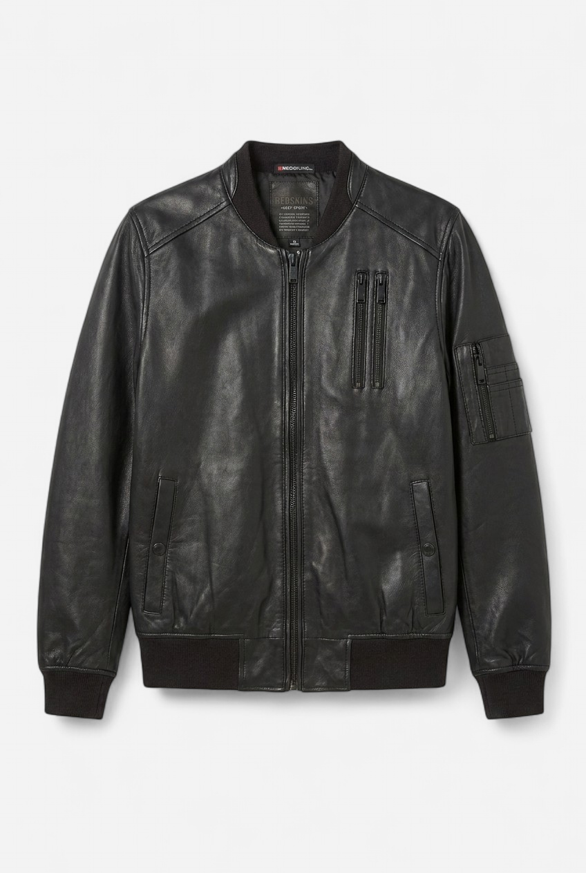 Bomber cuir deep sport
