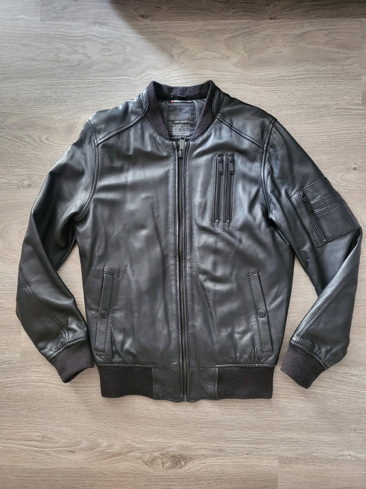 Bomber cuir deep sport