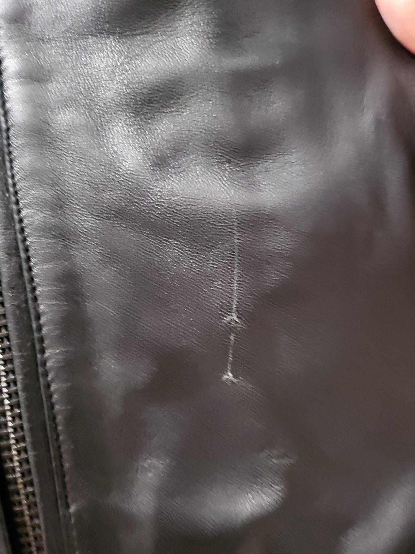 Bomber cuir deep sport