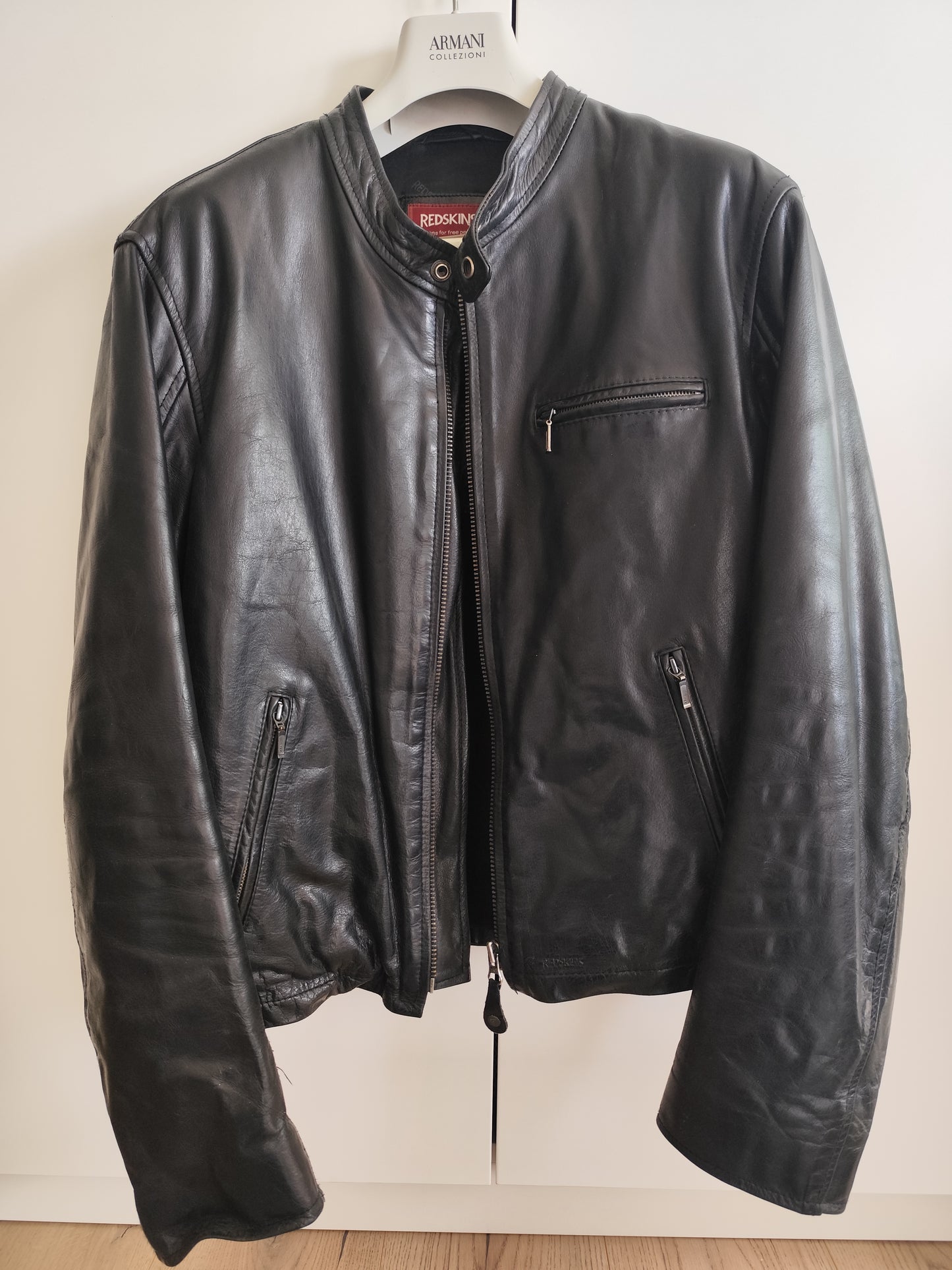 Veste en cuir - motard