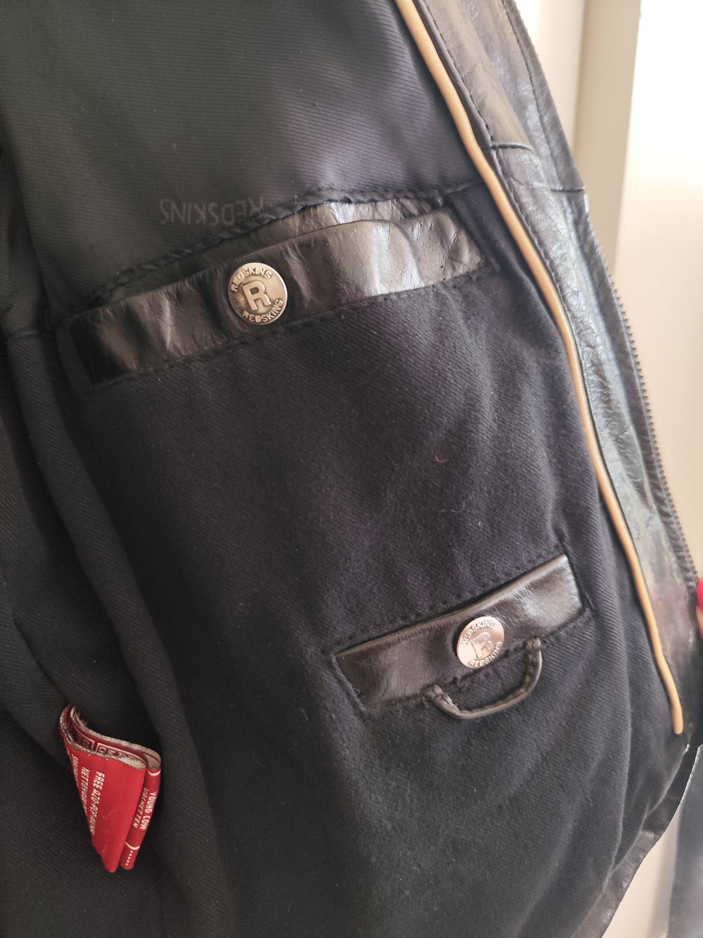 Veste en cuir - motard