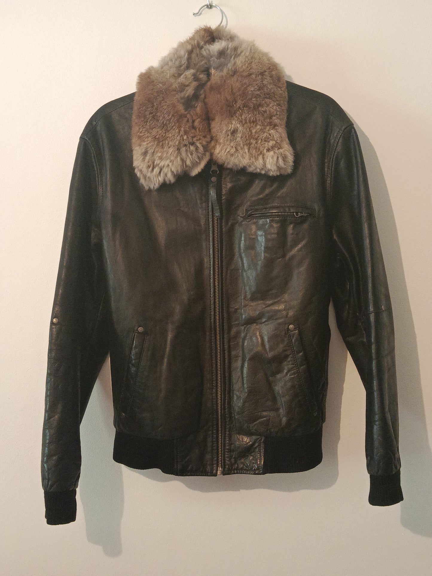 Blouson en cuir