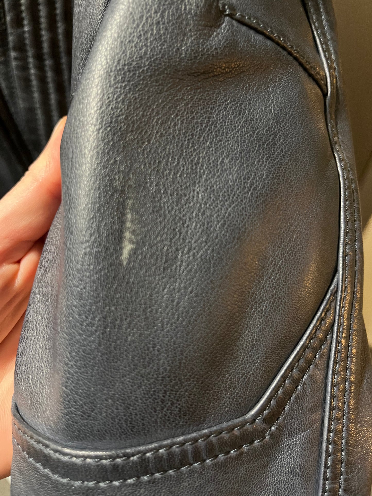 Blouson en cuir LYNCH CASTING