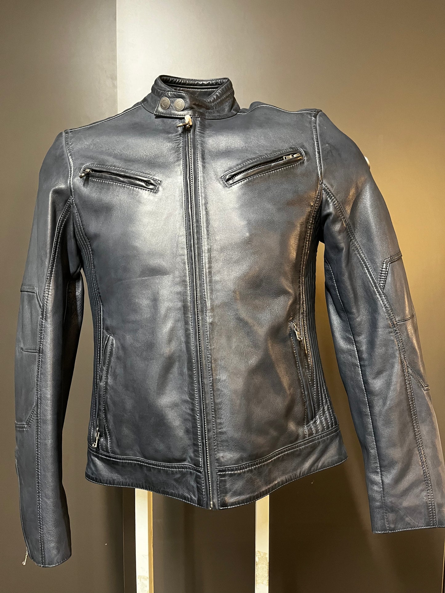 Blouson en cuir LYNCH CASTING