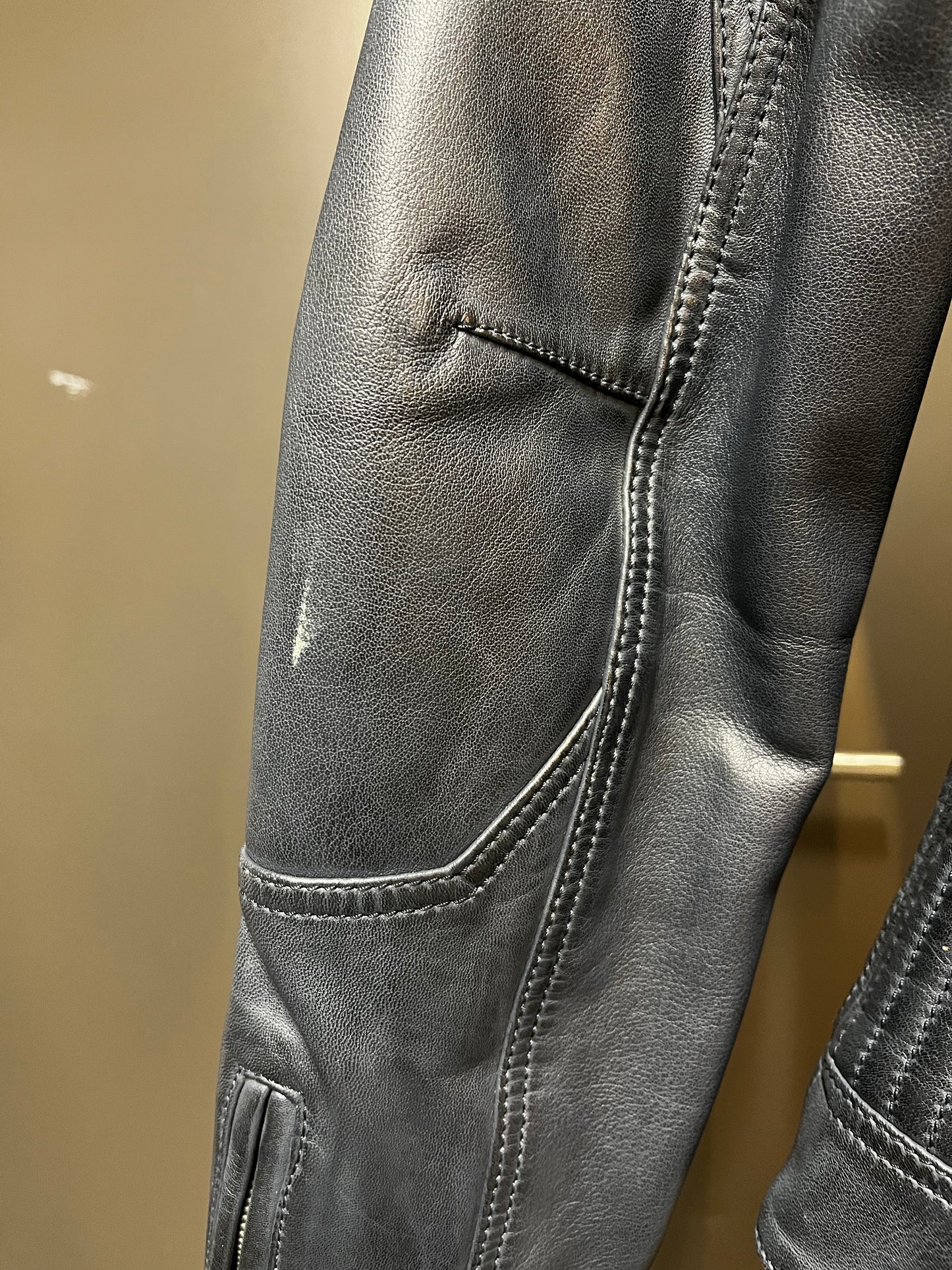 Blouson en cuir LYNCH CASTING