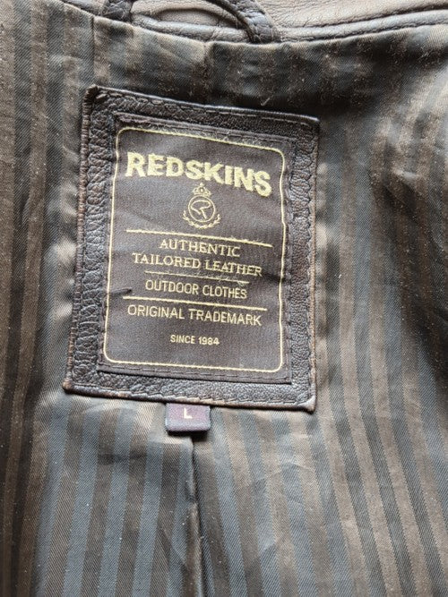 Blouson vintage cuir d'agneau