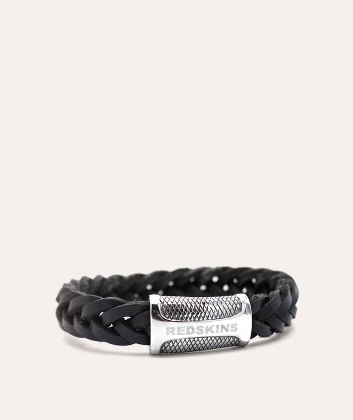 Bracelet en cuir tressé
