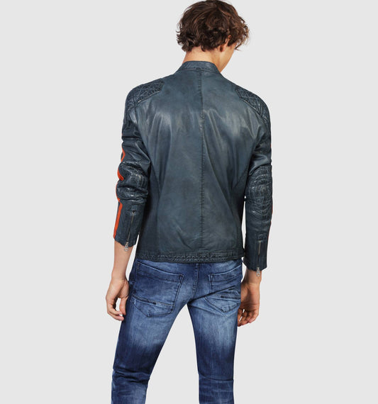 Blouson en cuir RIVAS ROCHO