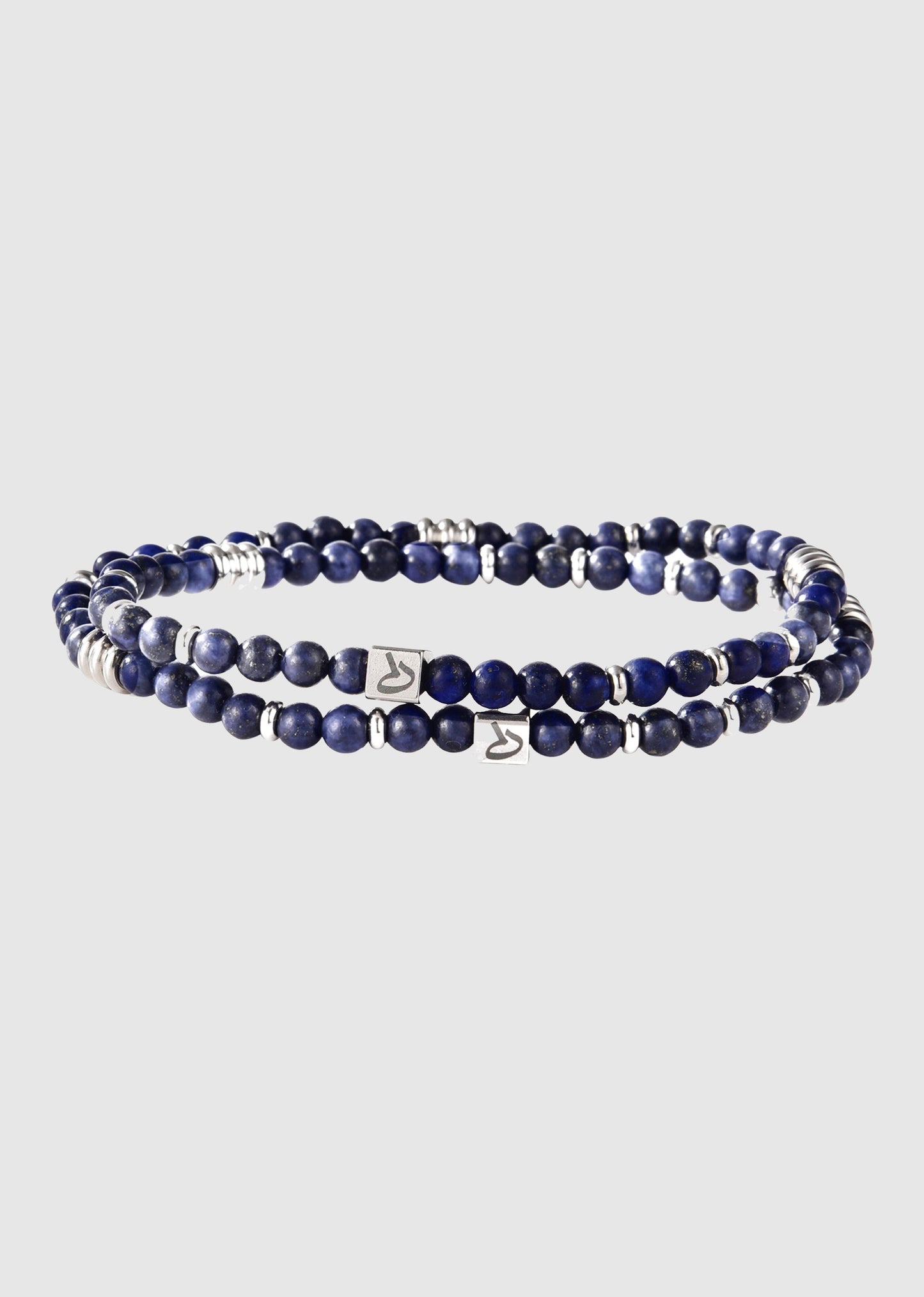 Bracelet pierres naturelles marine