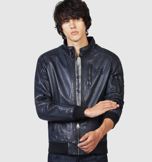 Blouson en cuir COLLINS LIVERPOOL