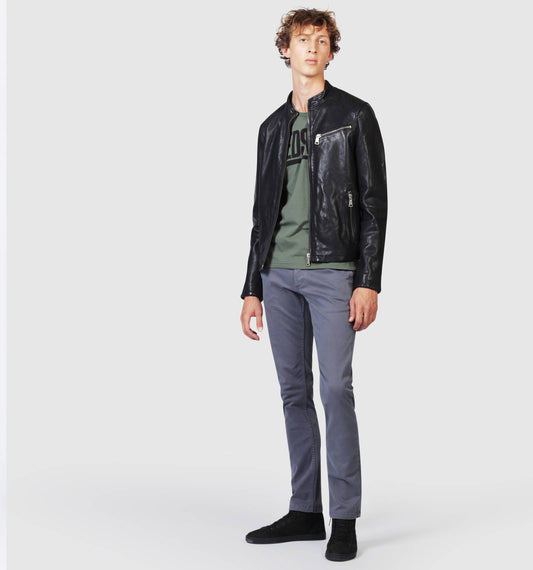 Blouson en cuir CROSS BENTLEY