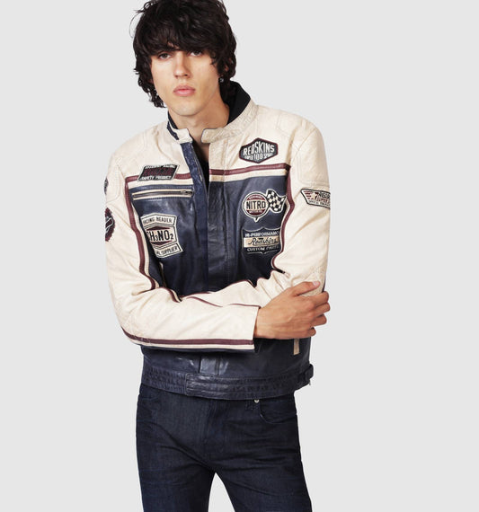 Blouson en cuir REDDING ROCHO