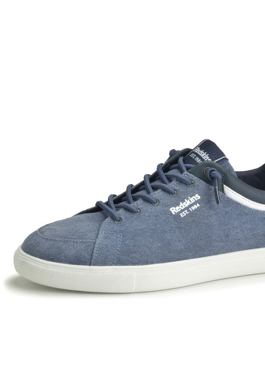 Baskets blanches / marines ANDALOU
