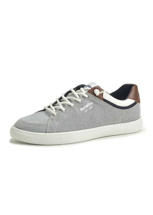 Baskets Andali grises/blanches/cognac