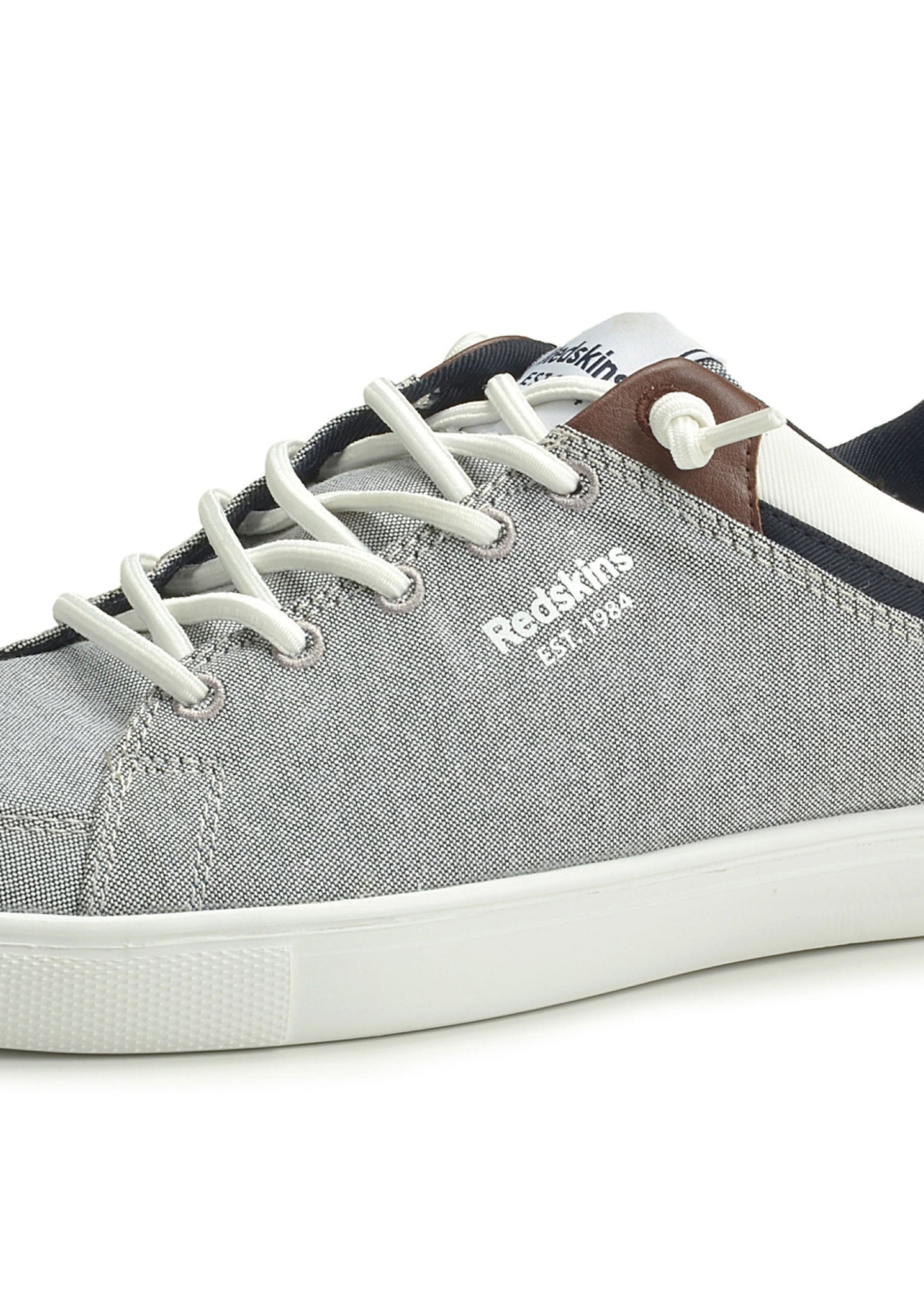 Baskets Andali grises/blanches/cognac