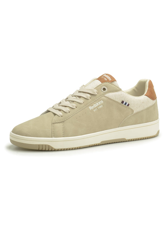 Baskets Gunray beiges/cognac