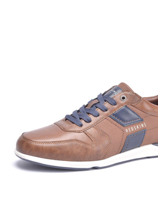 Baskets marron / marines ADJO