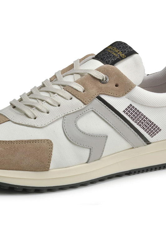Baskets blanches / beiges / grises BLUNT