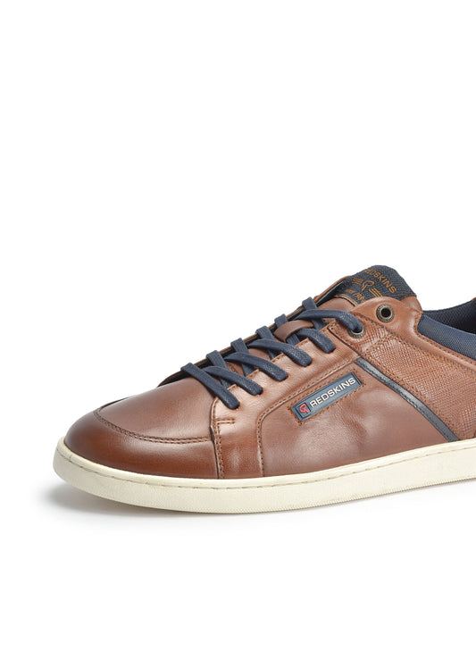 Baskets cognac / marines FLORISSANT
