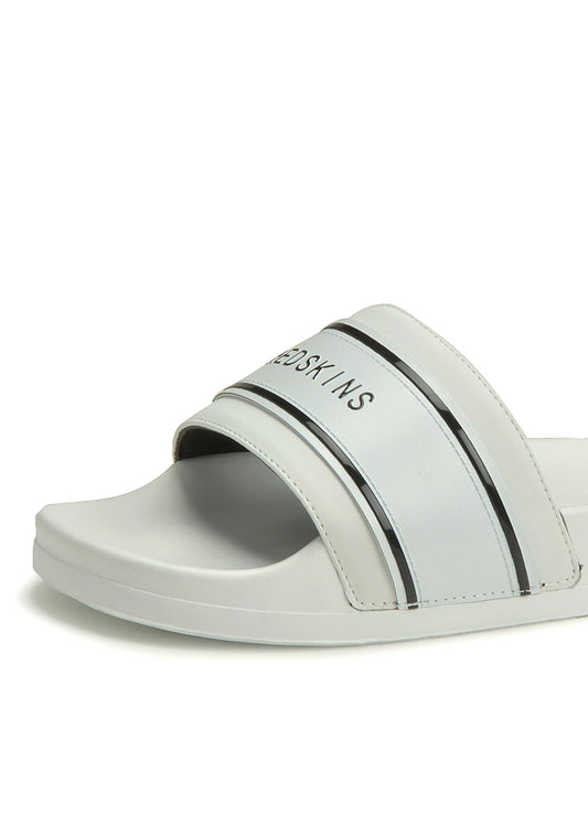 Mules Salerne blanches/noires