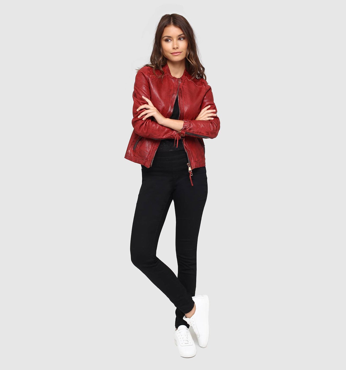 Blouson en cuir GOLDIE BILBAO