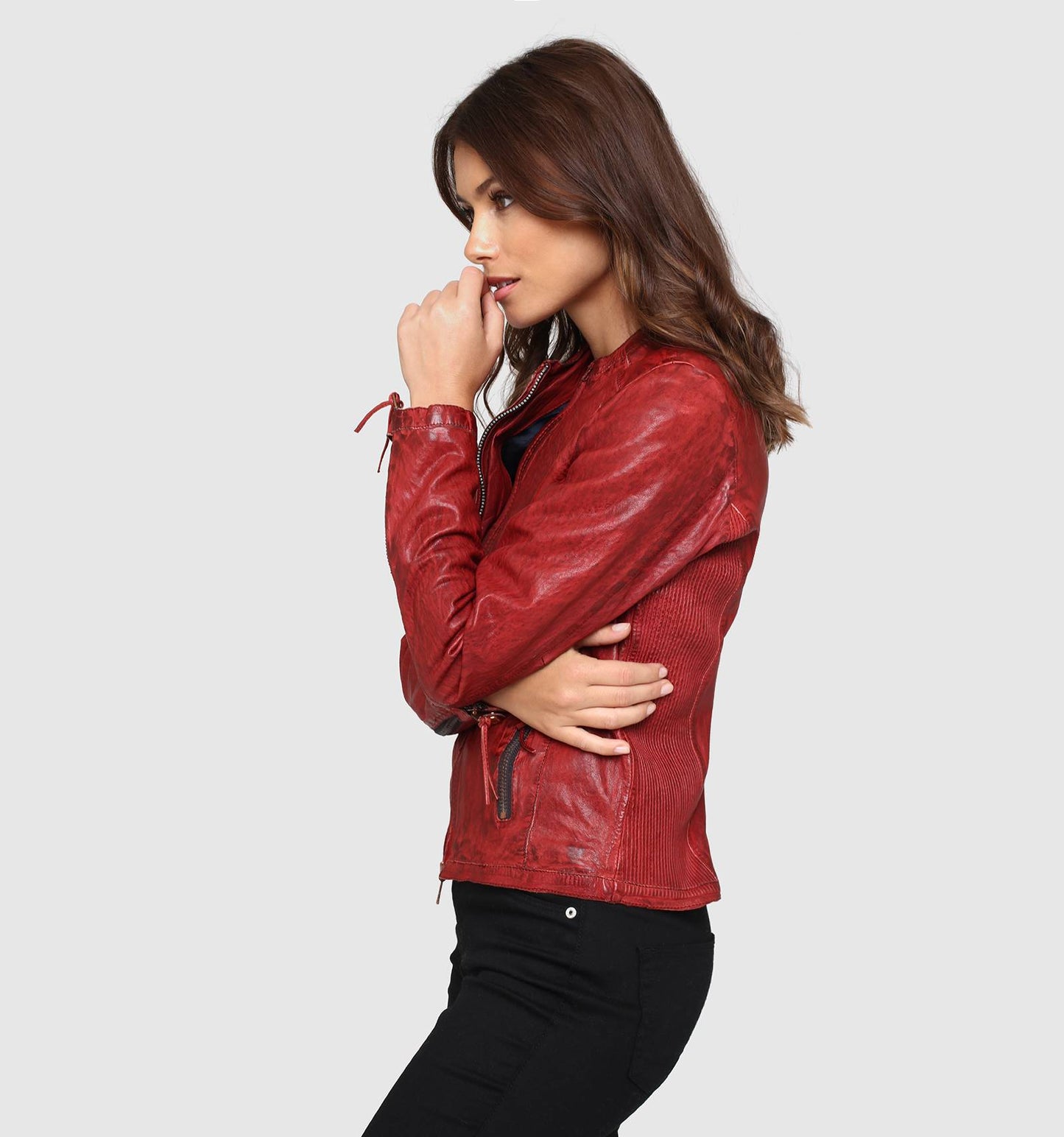 Blouson en cuir GOLDIE BILBAO