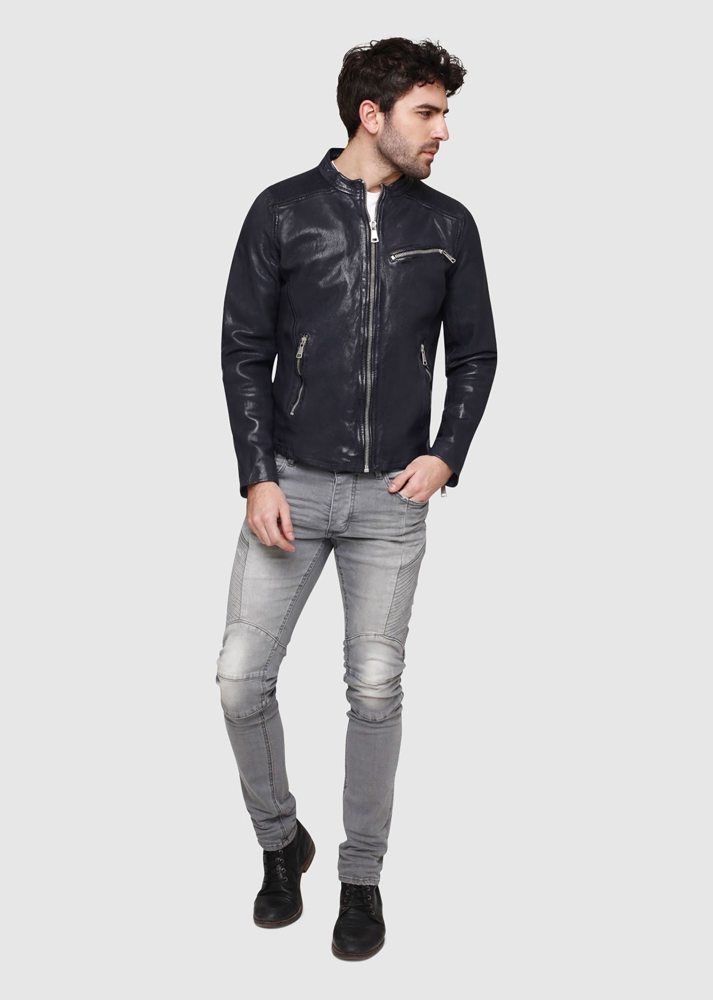 Blouson en cuir CROSS JANEIRO