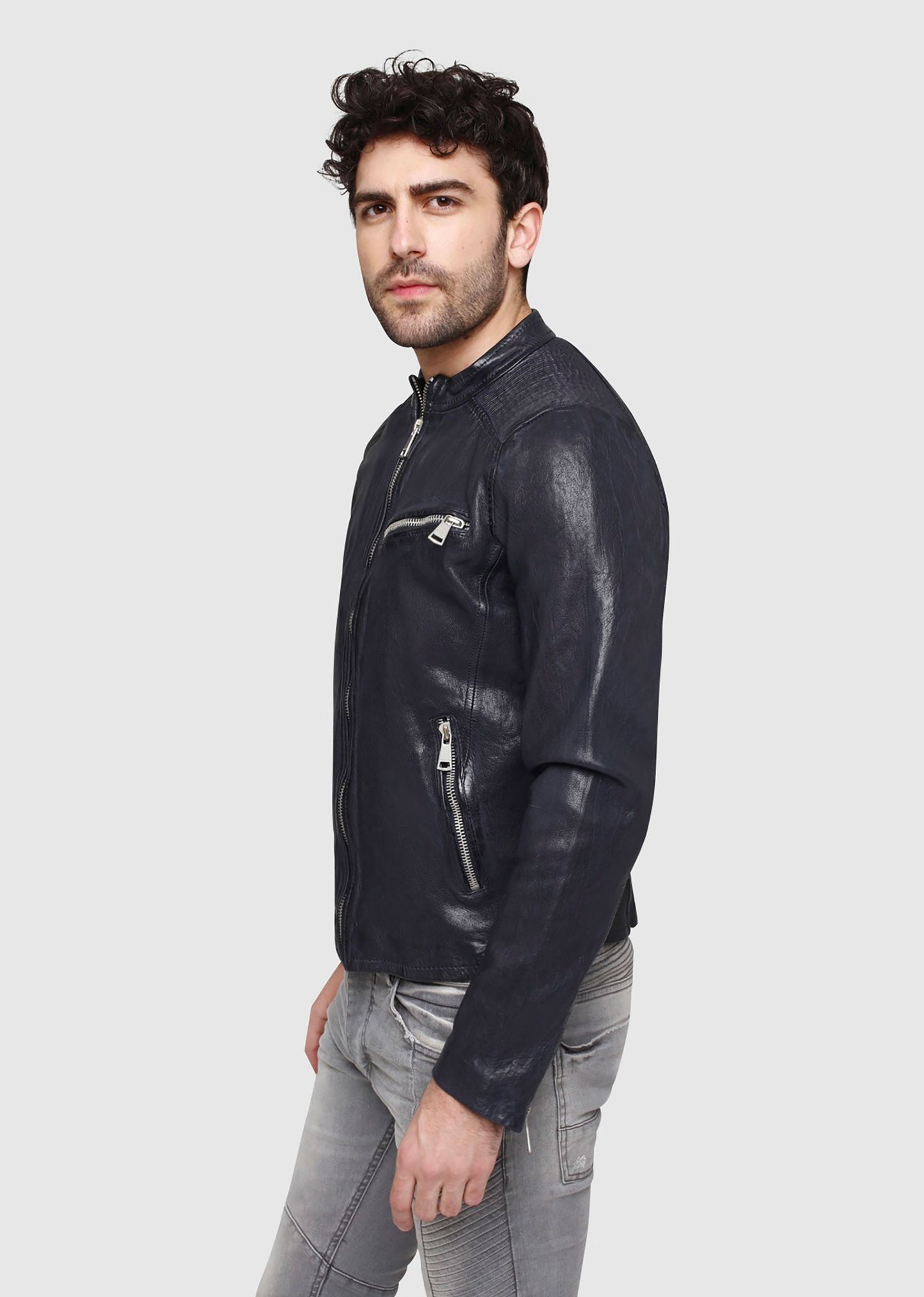 Blouson en cuir CROSS JANEIRO