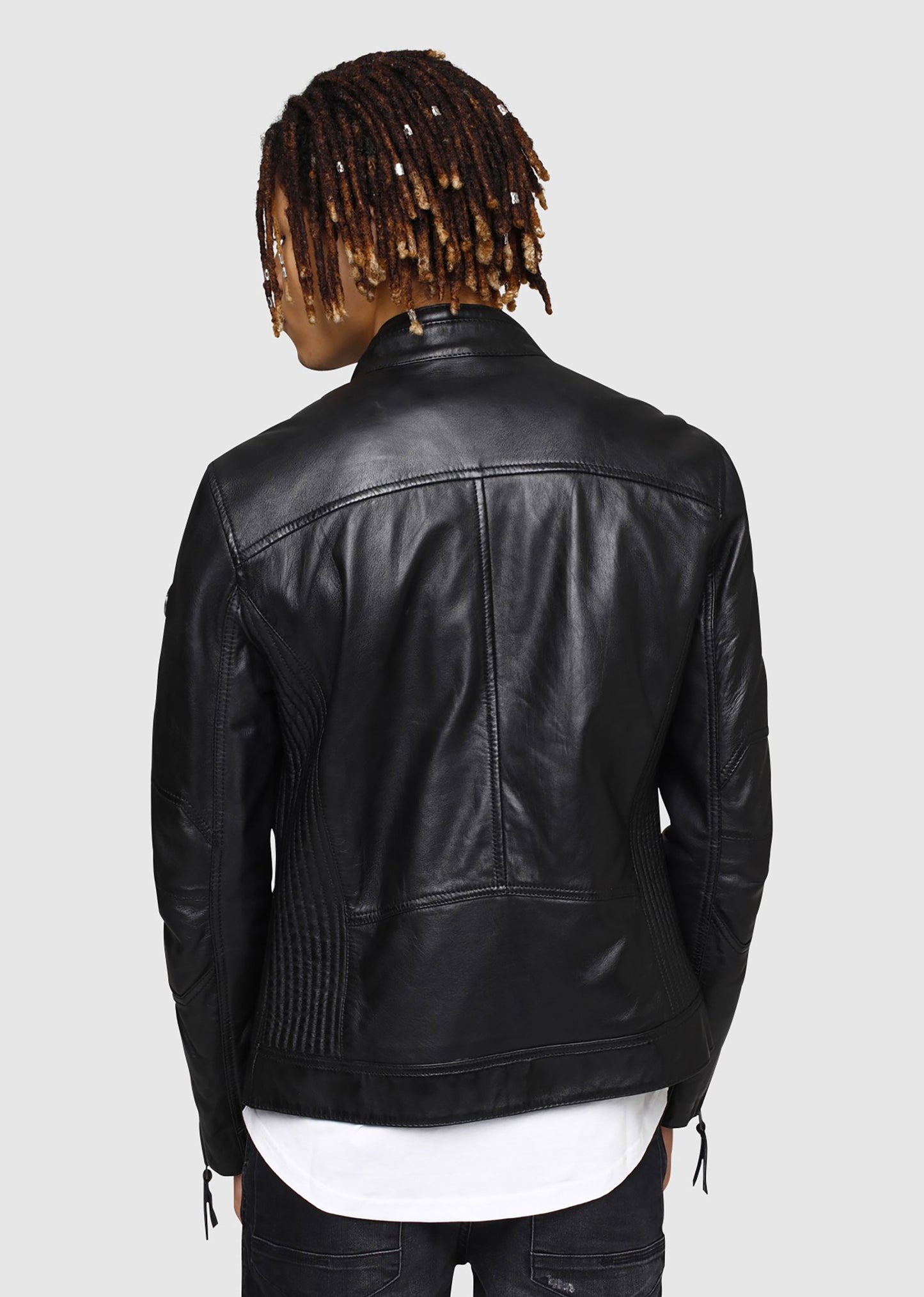 Blouson en cuir LYNCH CASTING