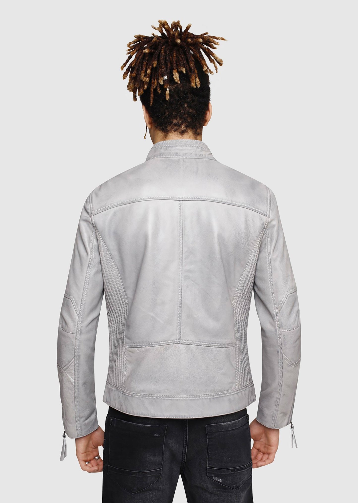 Blouson en cuir LYNCH CASTING